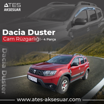 Dacia Duster   Cam Rüzgarlığı 4 Parça 2018 ve Sonrası