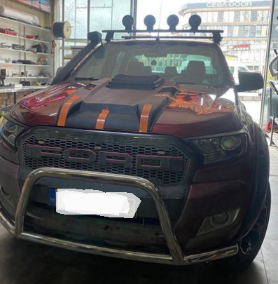 Ford Ranger ÖN KROM KORUMA