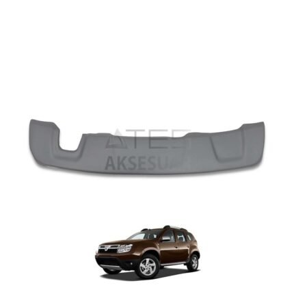 Dacia Duster Arka Koruma Difüzör Mat Gri 2010-2017