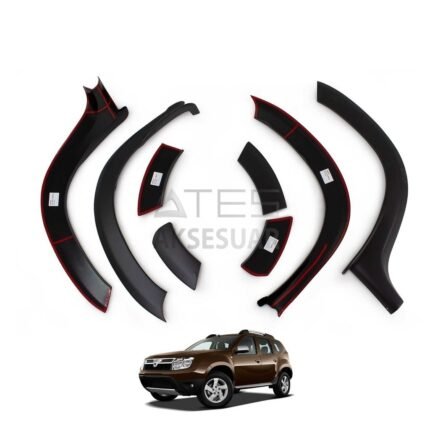 Dacia Duster Çamurluk Dodik UV Kat. (ABS) 8 Parça 10-17