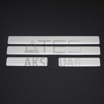 Dacia Duster Krom Kapı Eşiği 4 Parça 2018 ve Sonrası