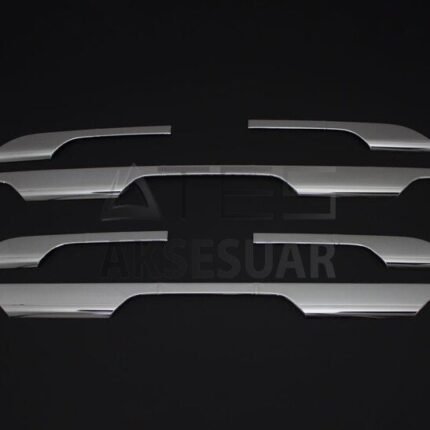 Dacia Duster Krom Yan Marşpiyel Üstü Çıta 6 Parça 2018 ve Sonrası