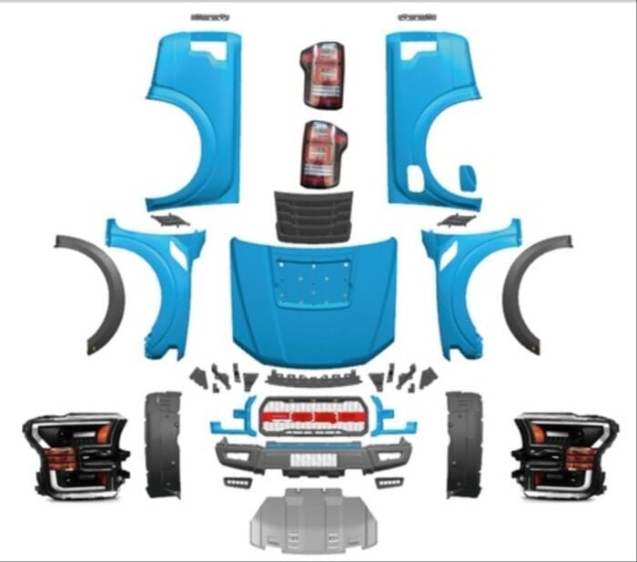 frrf150-acr-1.jpeg RANGER IÇIN UYUMLU F150 RAPTOR DÖNÜSÜM FULL - ARKA ÇAMURLUK SAG - Görsel 1