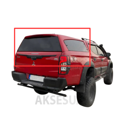 Mitsubishi L200  Kabin Kırmızı Boyalı
