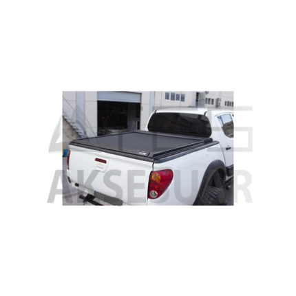Mitsubishi L200 Omback Sürgülü Bagaj Kapama Düz Kasa Kobra Rollbar için Siyah 2006-2015 Arası