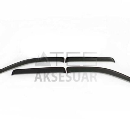 Mitsubishi L200 SunPlex Cam Rüzgarlığı 4 Parça 2016-2019 Arası