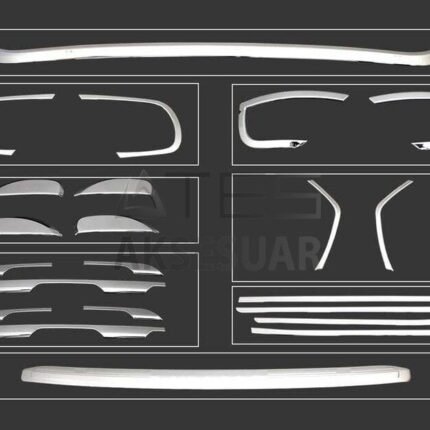 Dacia Duster Krom Kampanya 8'li Set 2018 ve Sonrası