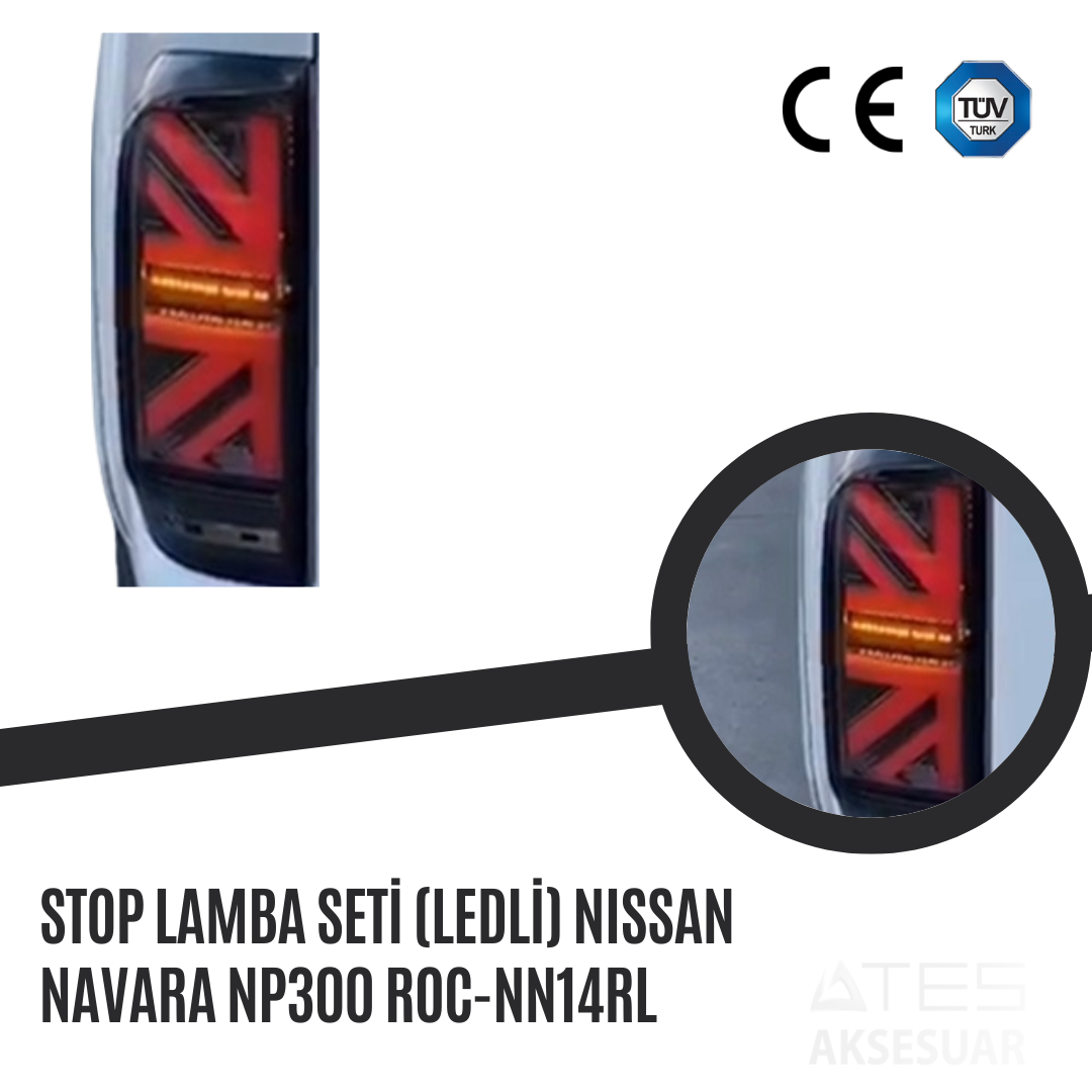 stop-lamba-seti-siyah-ledli-ford-ranger-ates-aksesuar-78.png Stop Lamba Seti (Ledli) Nissan Navara Np300 Roc-Nn14rl - Görsel 1