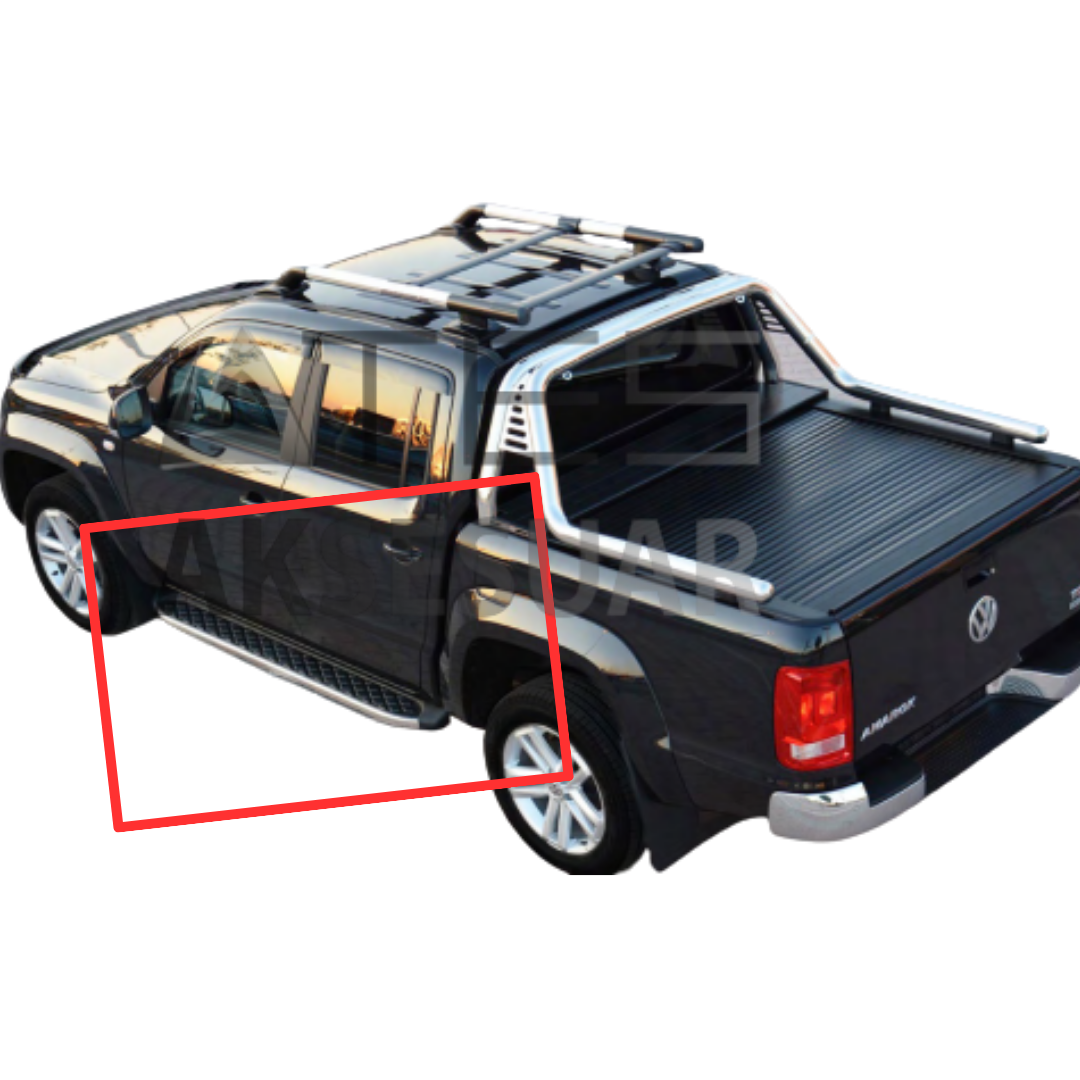 vw-amarok-siyah-yan-basamak.png VOLKSWAGEN AMAROK 2019+ YAN BASAMAK - Görsel 1