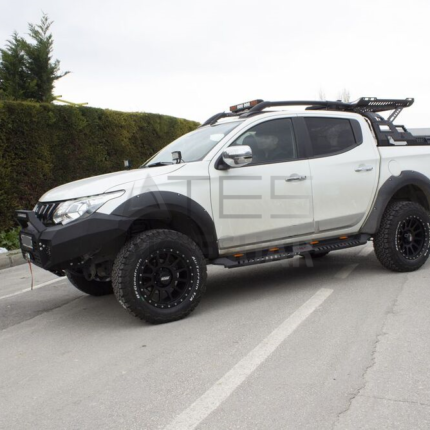 Mitsubishi L200 Dakar Ön Tampon Sensörsüz Ledbarlı Karter Koruma 2015-2019 Arası