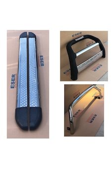 Dacia Duster Poliüretan Ön Koruma&Arka Koruma Demiri&Yan Basamak