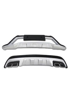 Hyundai Tucson İçin Uyumlu 2015-2018 Ön Ve Arka Tampon Koruma Difüzörü